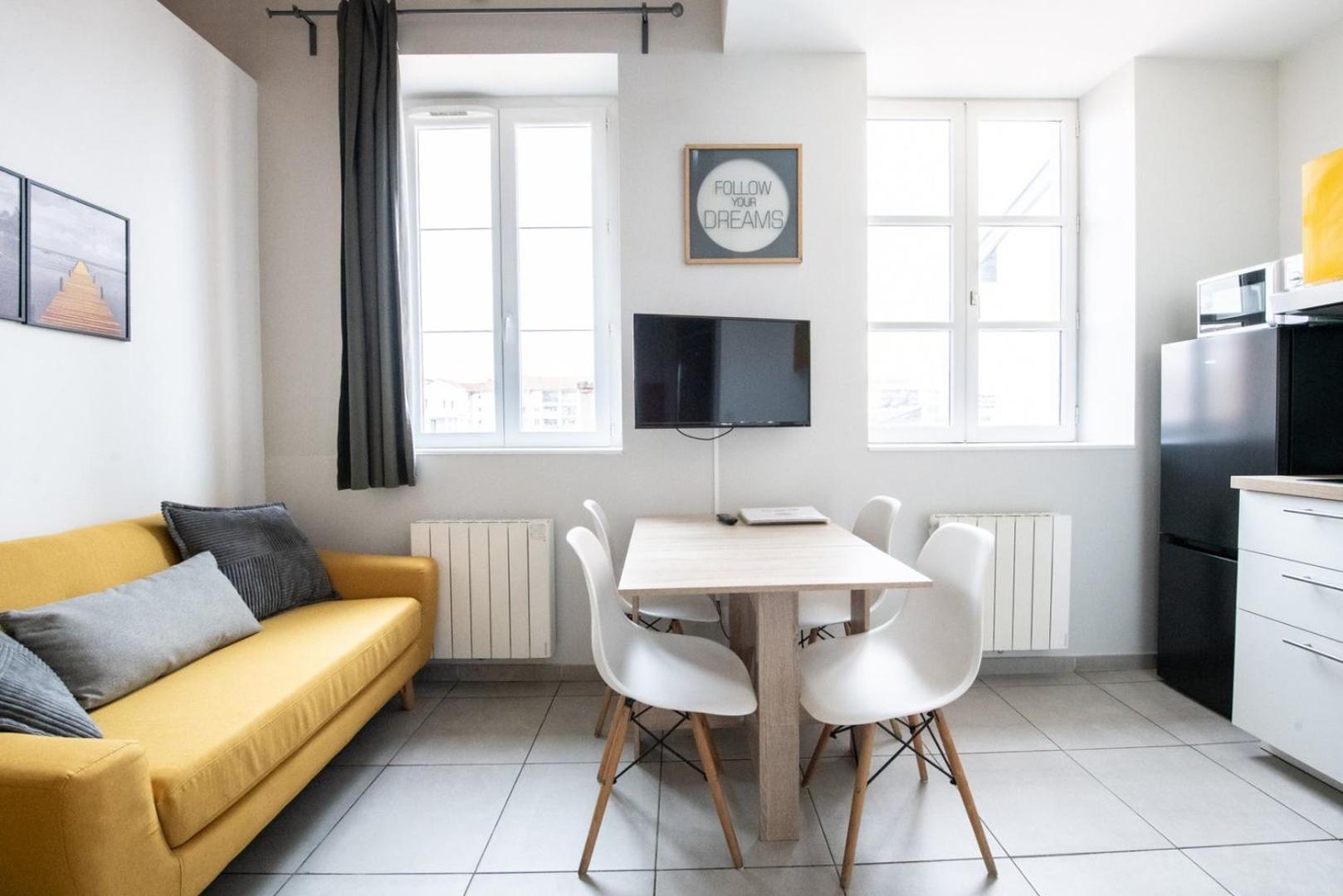 Duplex Scandinave A Cosy Et Calme - Lyon Part-Dieu Εξωτερικό φωτογραφία